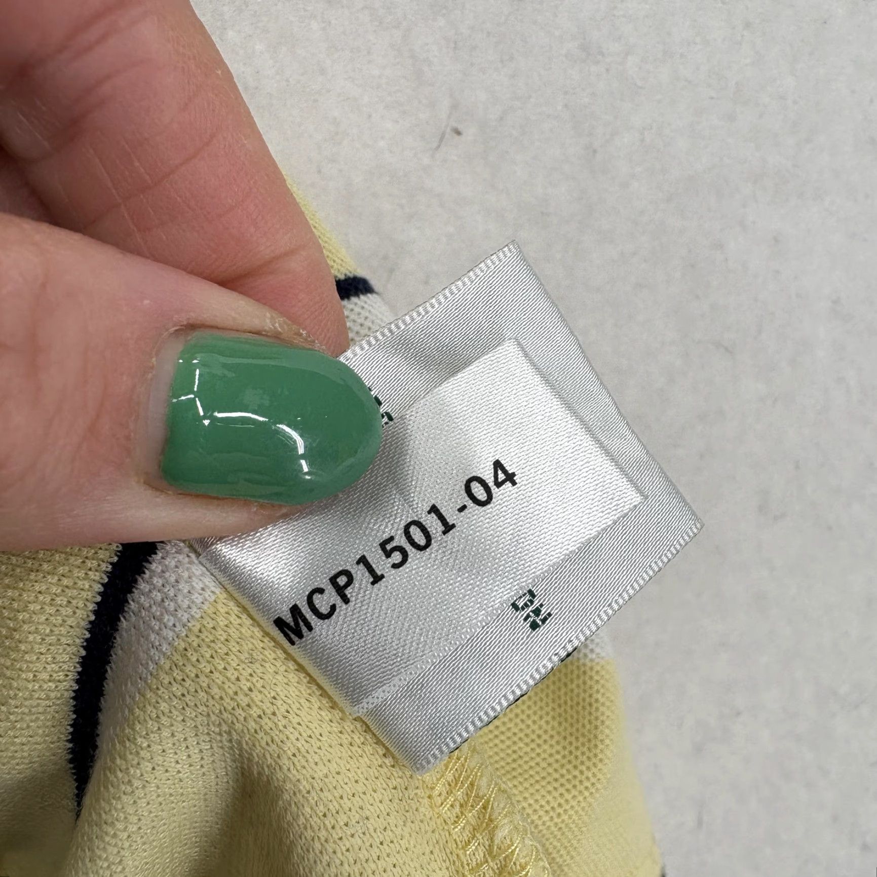 Vintage Masters Polo Shirt Mens L Yellow Pima Cotton Stripe Golf Short Sleeve Cap Collared Vintage: No Size US L / EU 52-54 / 3 - 7 Thumbnail