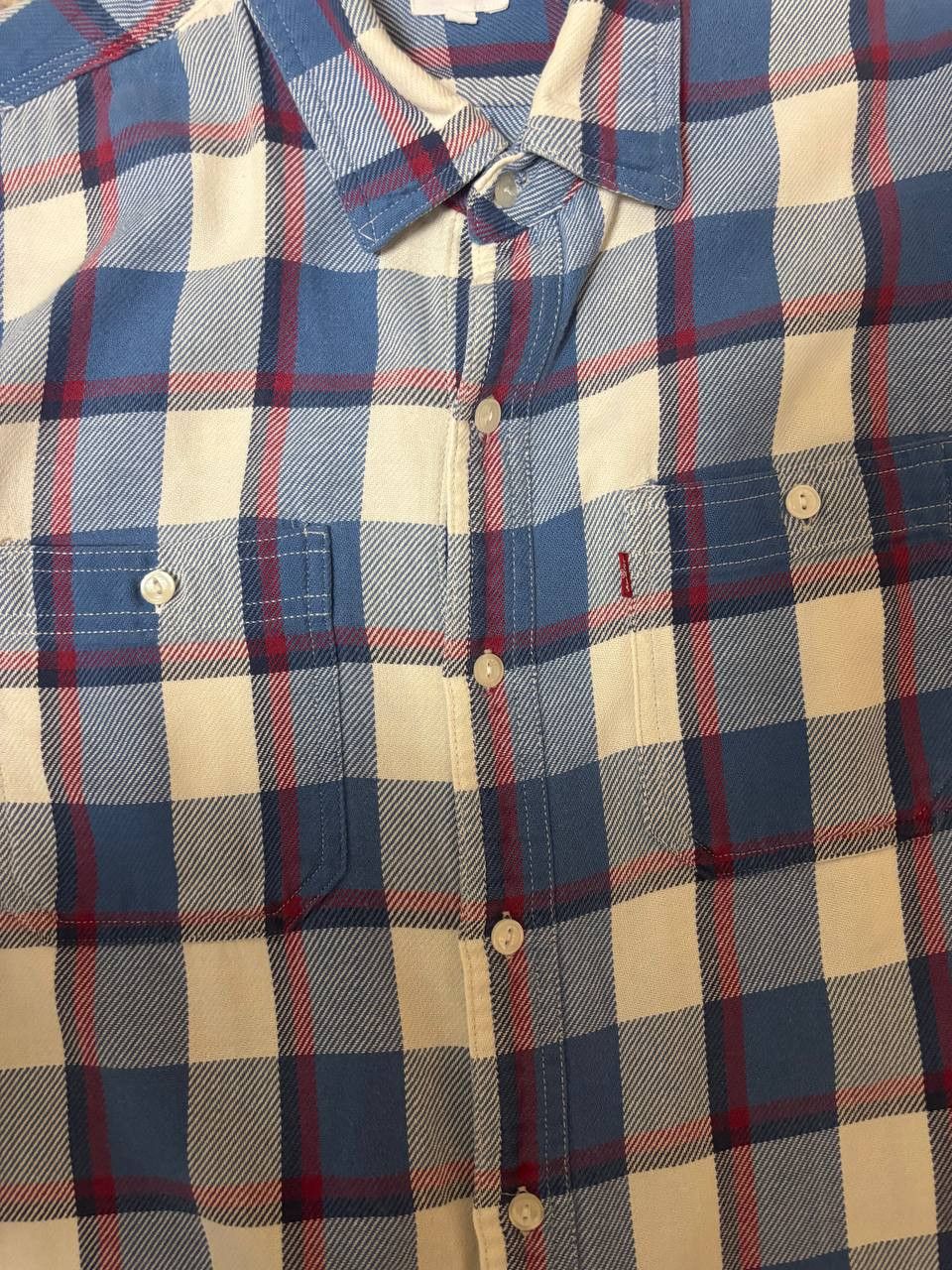 Levi's Levi's Vintage blue checkered shirt size L Size US L / EU 52-54 / 3 - 17 Thumbnail
