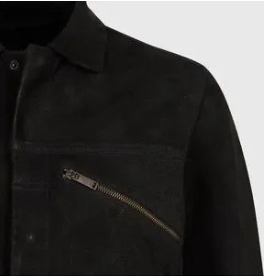John Varvatos Jungin Black Leather Moto Jacket. Small Size US S / EU 44-46 / 1 - 3 Thumbnail