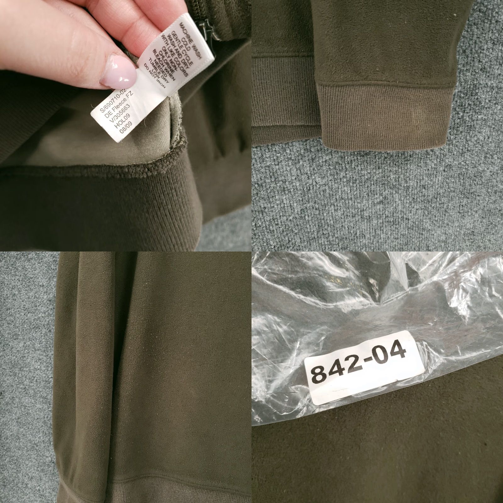 Banana Republic Banana Republic Jacket Mens L Brown Fleece Full Zip Mock Neck Outdoor Size US L / EU 52-54 / 3 - 9 Thumbnail