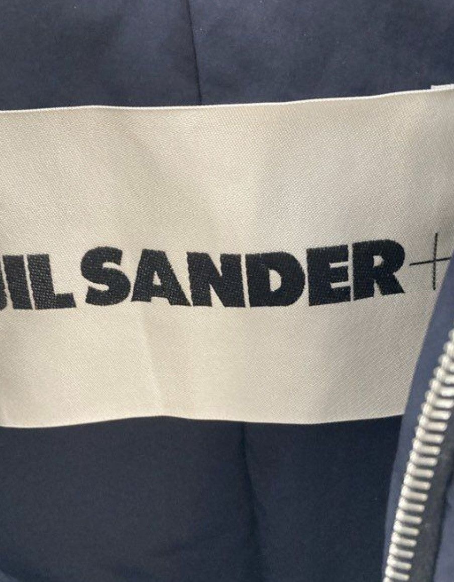 Jil Sander Jil Sander+ Blue Navy Sleeveless Hooded Full-zip Vest/Gilet Size US S / EU 44-46 / 1 - 6 Thumbnail