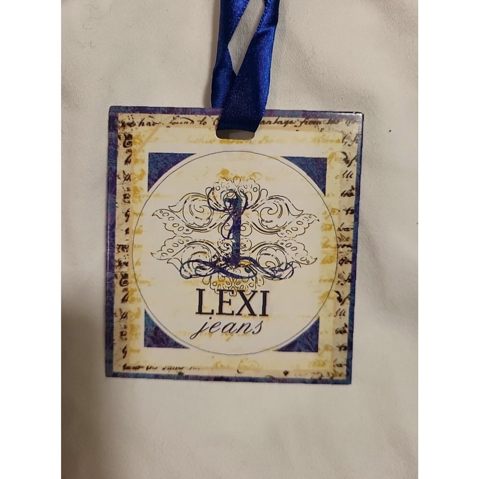 Denime Lexi Denim Skirt 24 Plus White Stretch NWT Cotton/ Poly/ Spandex Women Size 42" / US 20 - 4 Thumbnail