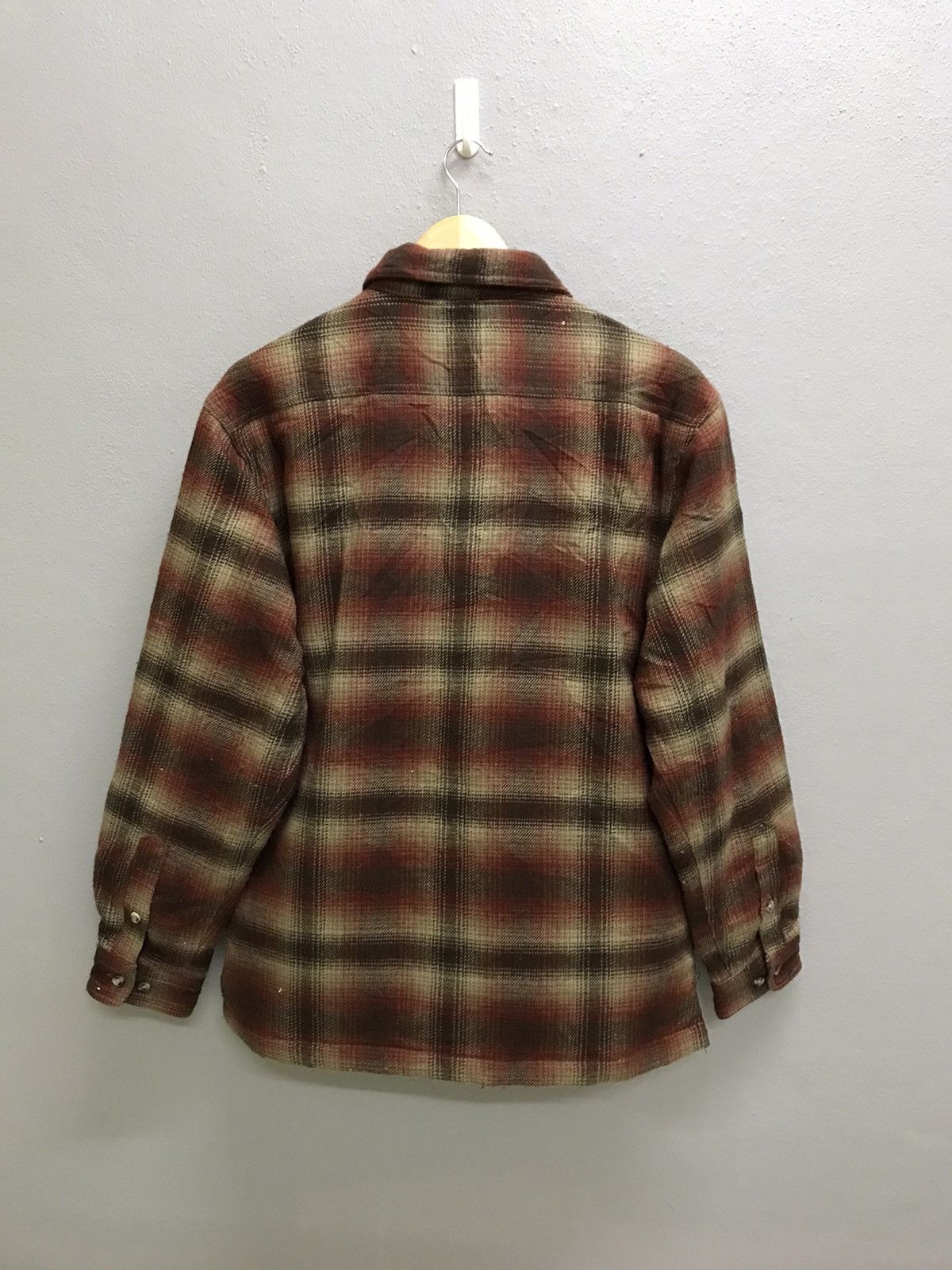 Japanese Brand × Kansai Yamamoto × Vintage VINTAGE KANSAI JEANS PLAID FLANNEL JACKET Size US M / EU 48-50 / 2 - 6 Thumbnail