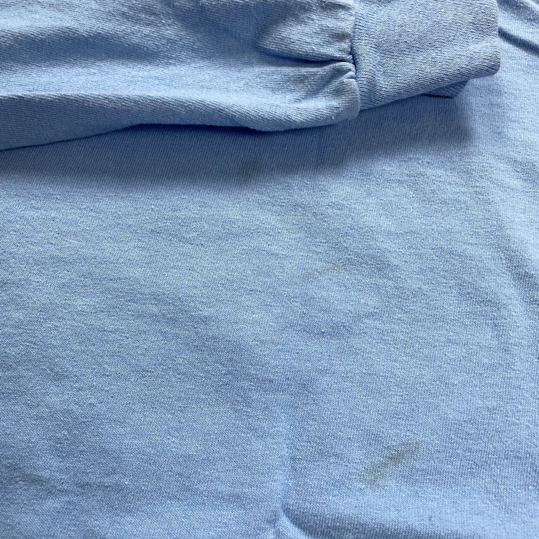 Gildan Gildan Womens Small Blue Long Sleeve Crew Neck Ultra Cotton Graphic Tee T-Shirt Size S / US 4 / IT 40 - 5 Thumbnail