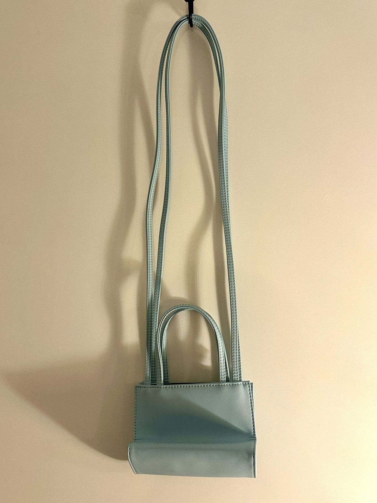 Telfar Telfar - “Small Shopping Bag” in Pool Blue w/ Dust Bag Size ONE SIZE - 8 Thumbnail