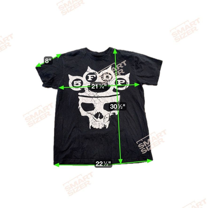 Vintage Five Finger Death Punch Shirt XL Taking Back Control Knuckle Size US XL / EU 56 / 4 - 4 Thumbnail
