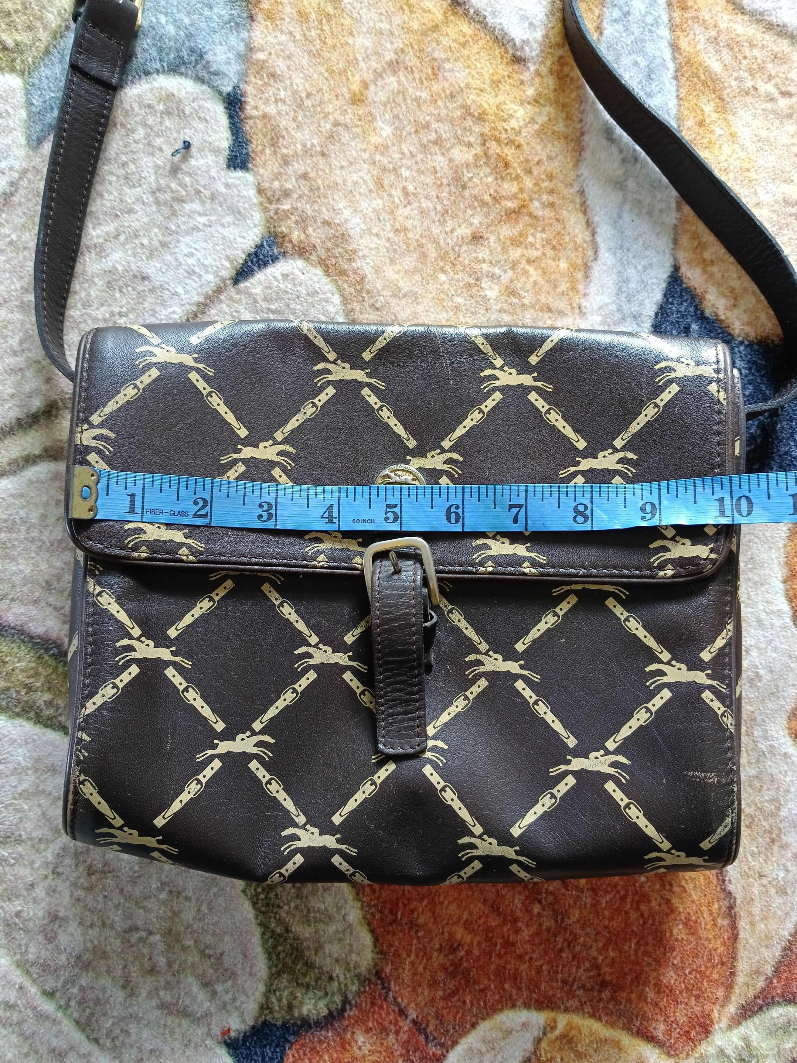 Longchamp × Vintage VINTAGE LONGCHAMP MONOGRAM CROSSBODY Size ONE SIZE - 7 Thumbnail