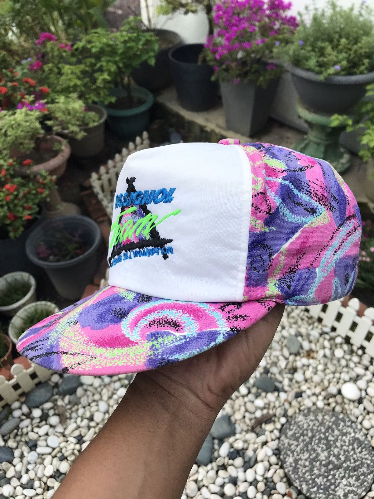 Rossignol VINTAGE 90’s ROSSIGNOL TEAM VICTOIRE EAR FLAPP HAT CAP Size ONE SIZE - 3 Thumbnail