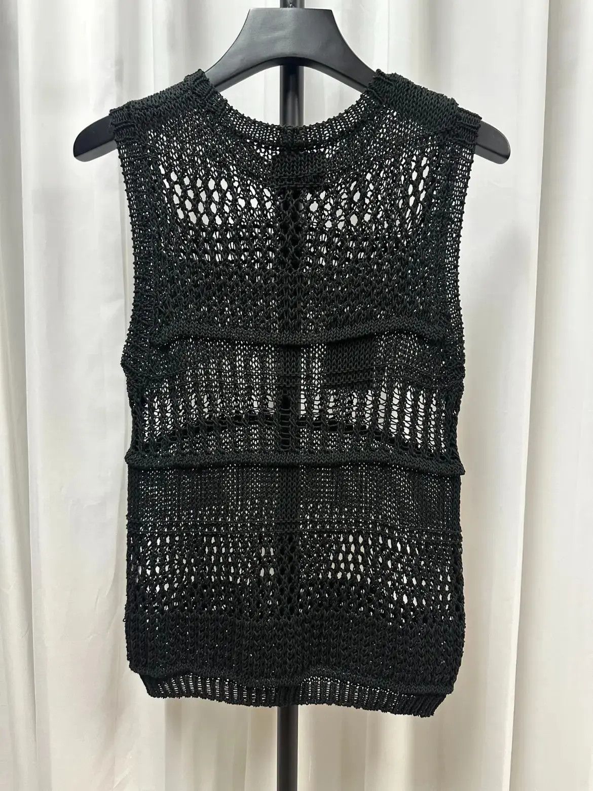 Number (N)ine Number Nine 05ss See Through knitwear tanktop | Grailed