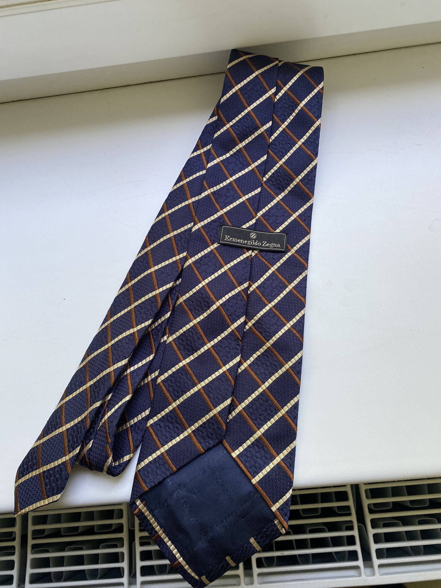Designer × Ermenegildo Zegna Tie Ermenegildo Zegna Luxury Size ONE SIZE - 1 Thumbnail