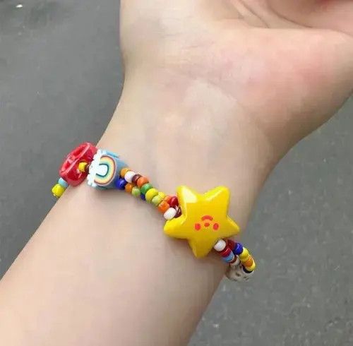 Jewelry Colorful Beaded Bracelet Size ONE SIZE - 3 Thumbnail