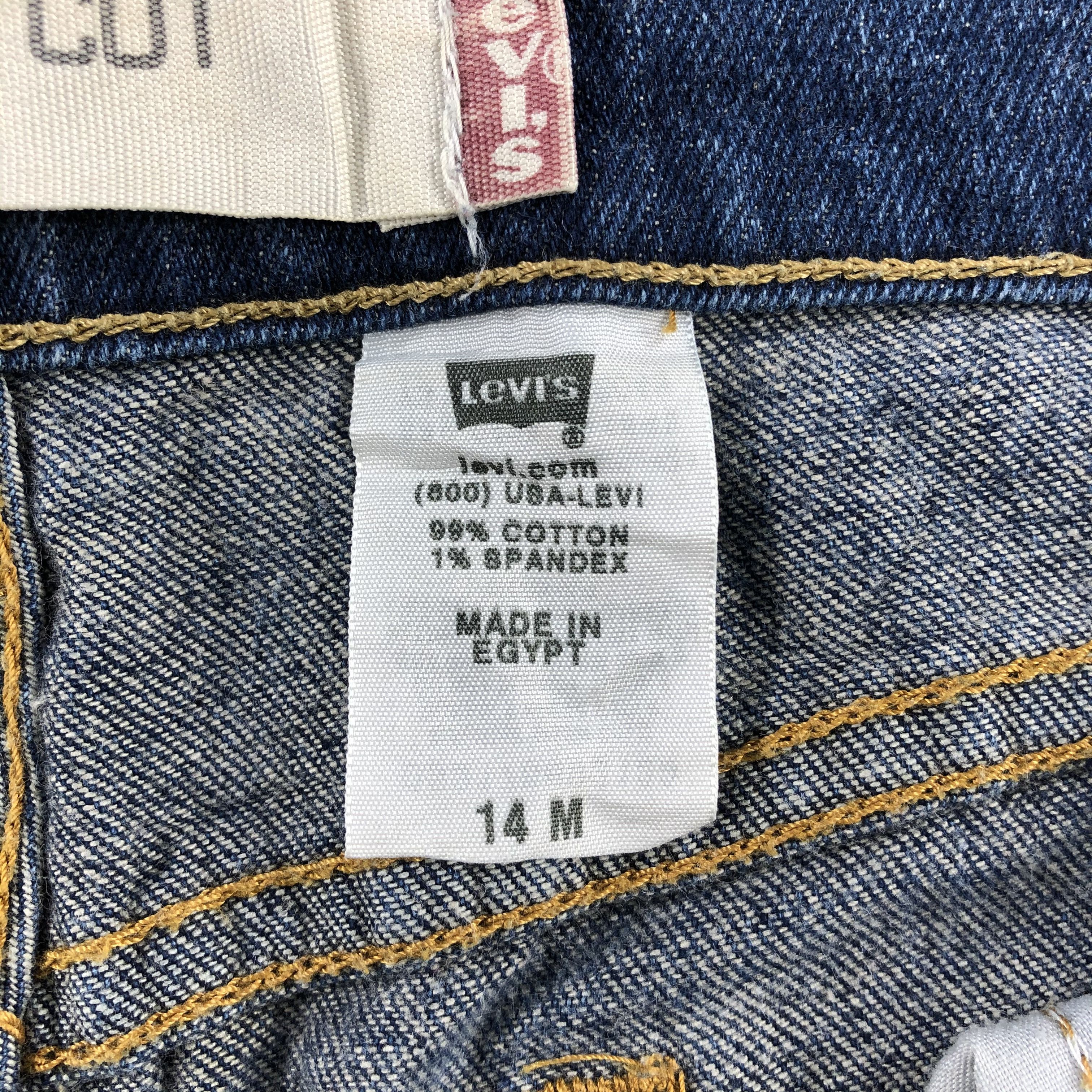 Levi's Vintage Blue Wash Levis 515 Jeans-J2013 Size US 39 - 11 Thumbnail