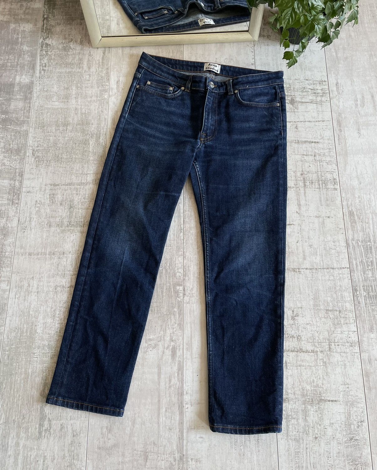 Acne Studios Acne Studios Row Five Fit Crop Jeans Size US 28 / EU 44 - 2 Thumbnail