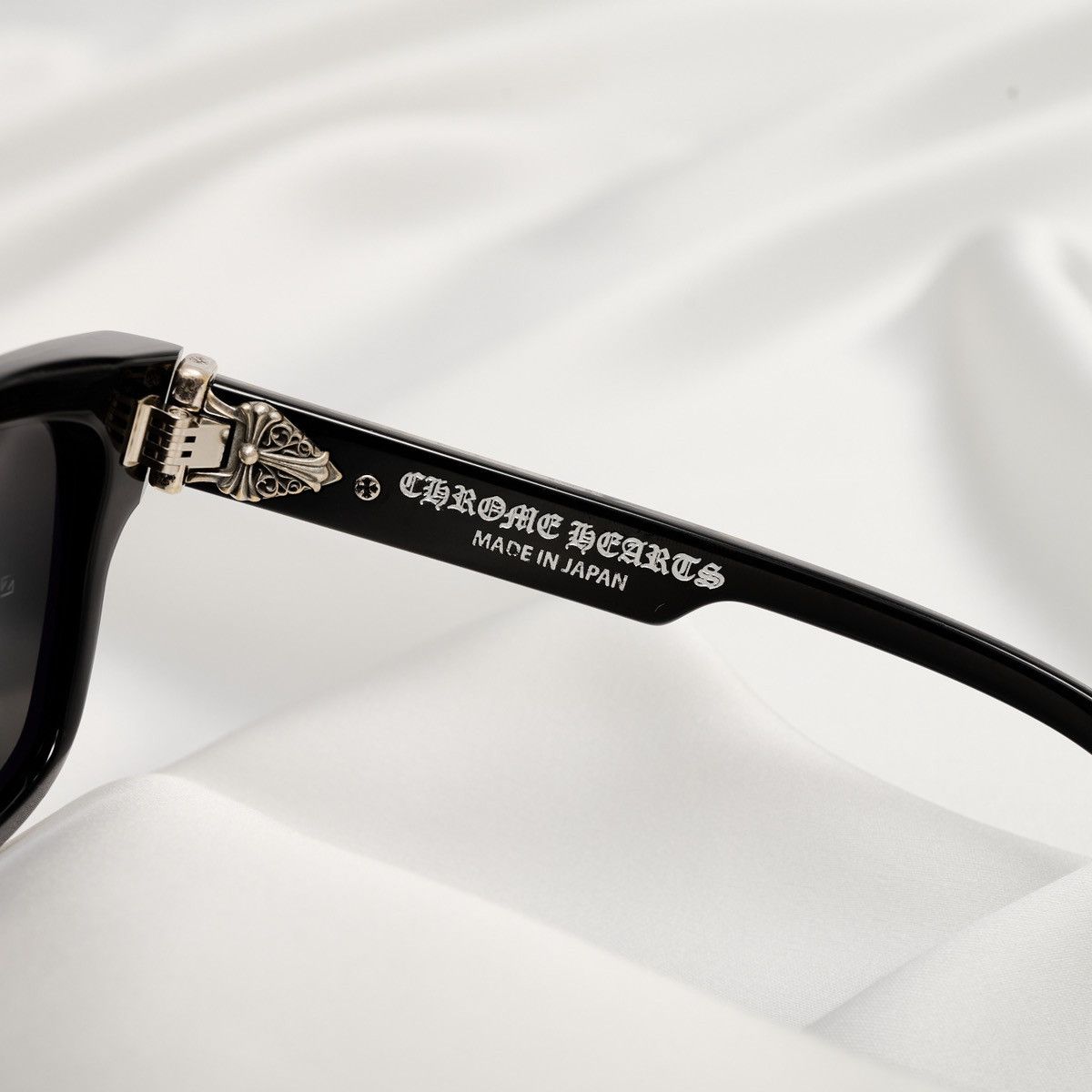 Chrome Hearts CHROME HEARTS BOX OFFICER BLACK SUNGLASSES Size ONE SIZE - 4 Thumbnail