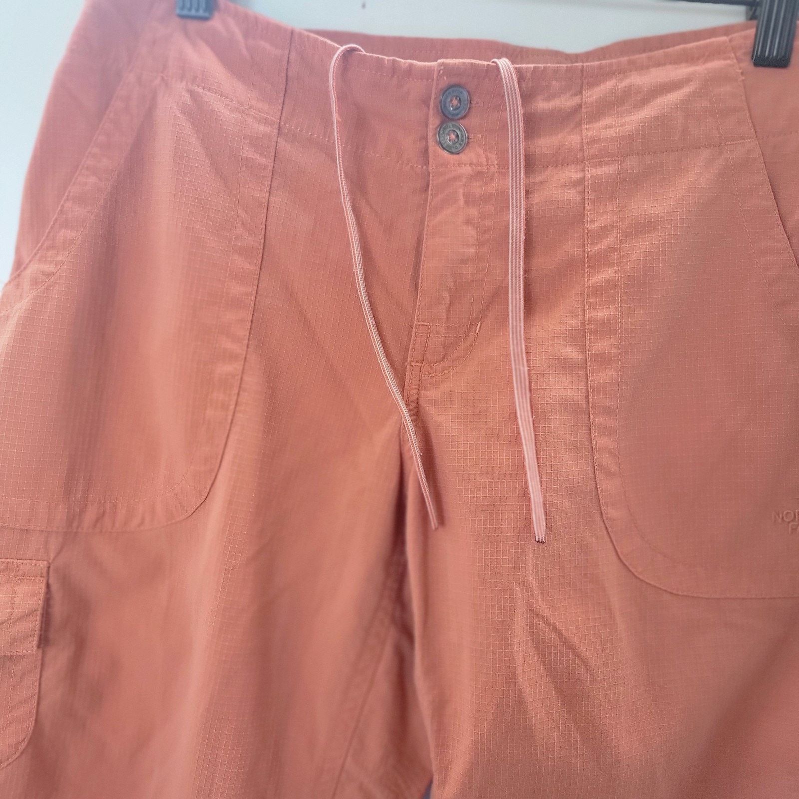 The North Face North Face Pants Womens 6 Orange Ripstop Cargo Capri Cropped Size 28" / US 6 / IT 42 - 10 Thumbnail