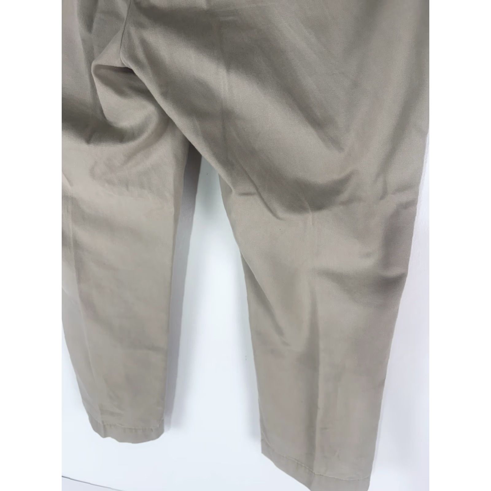Polo Ralph Lauren VINTAGE Polo Ralph Lauren Pants Khaki Preston Men 38x30 Beige 100% Cotton Flat Front Straight Leg Mens Pants Size US M / EU 48-50 / 2 - 7 Thumbnail