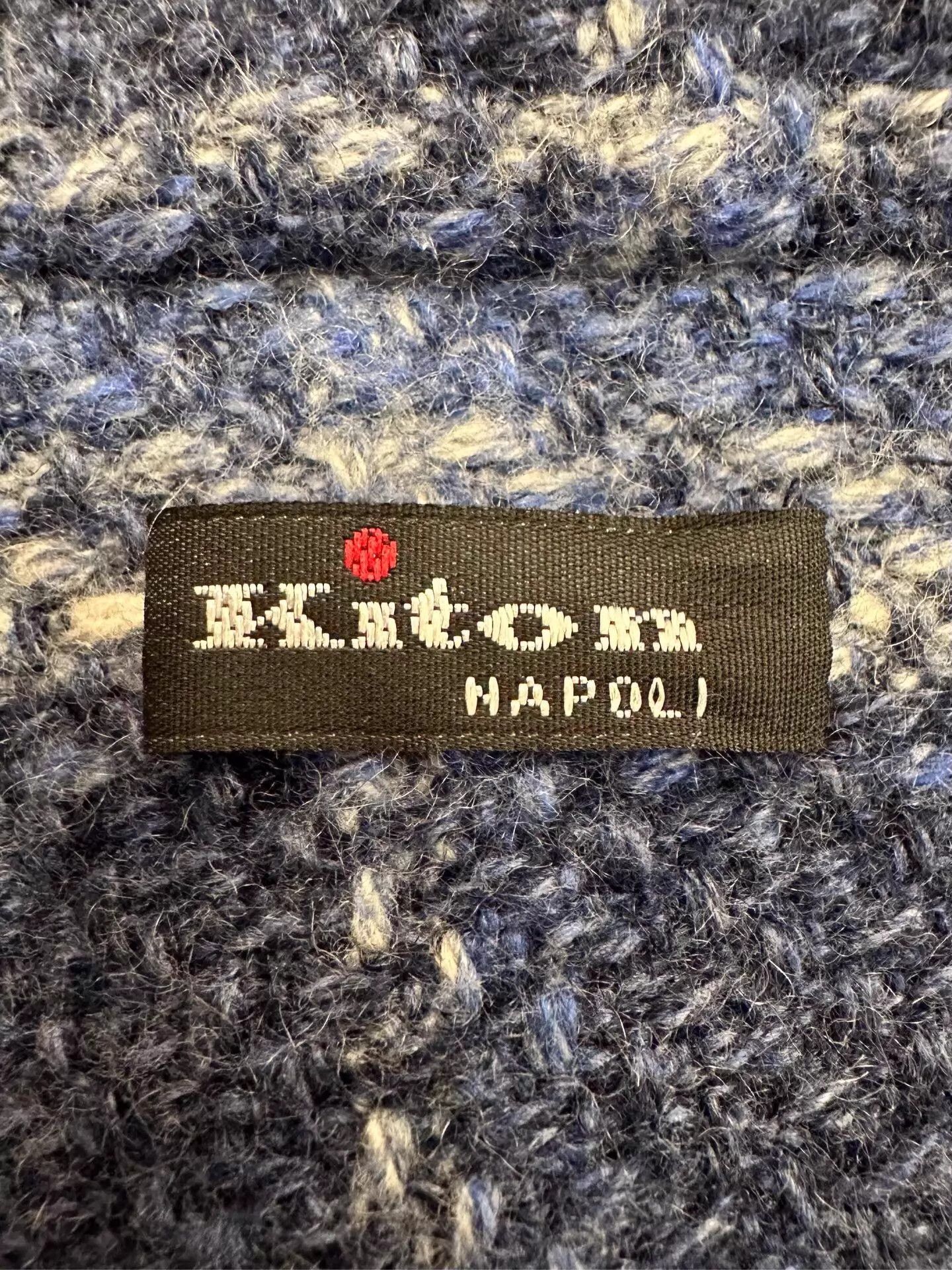Kiton Kiton Womens Blue & White Check Logo Tweed Jkt 38 Size XS / US 0-2 / IT 36-38 - 7 Thumbnail