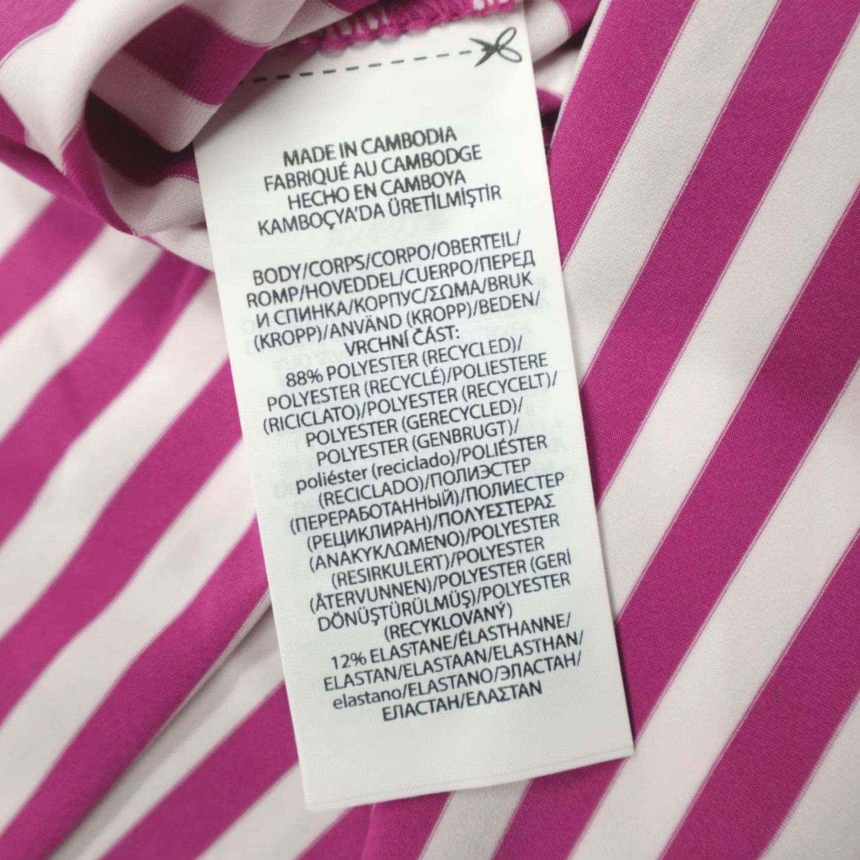 Ralph Lauren Ralph Lauren RLX Performance Golf Striped Polo Shirt Men's L Pink/White Polo Shirt Size US L / EU 52-54 / 3 - 4 Thumbnail