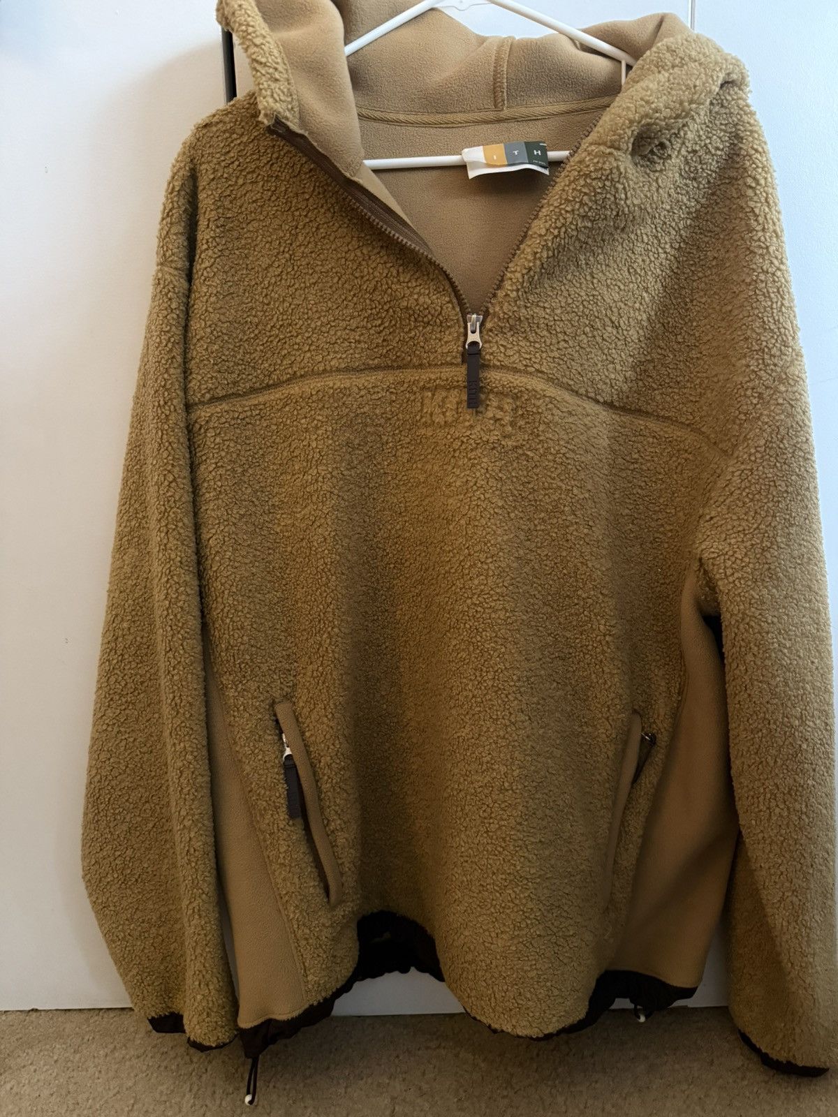 Kith Kith Bonded Sherpa Hoodie - Highland - XXL Size US XXL / EU 58 / 5 - 3 Thumbnail