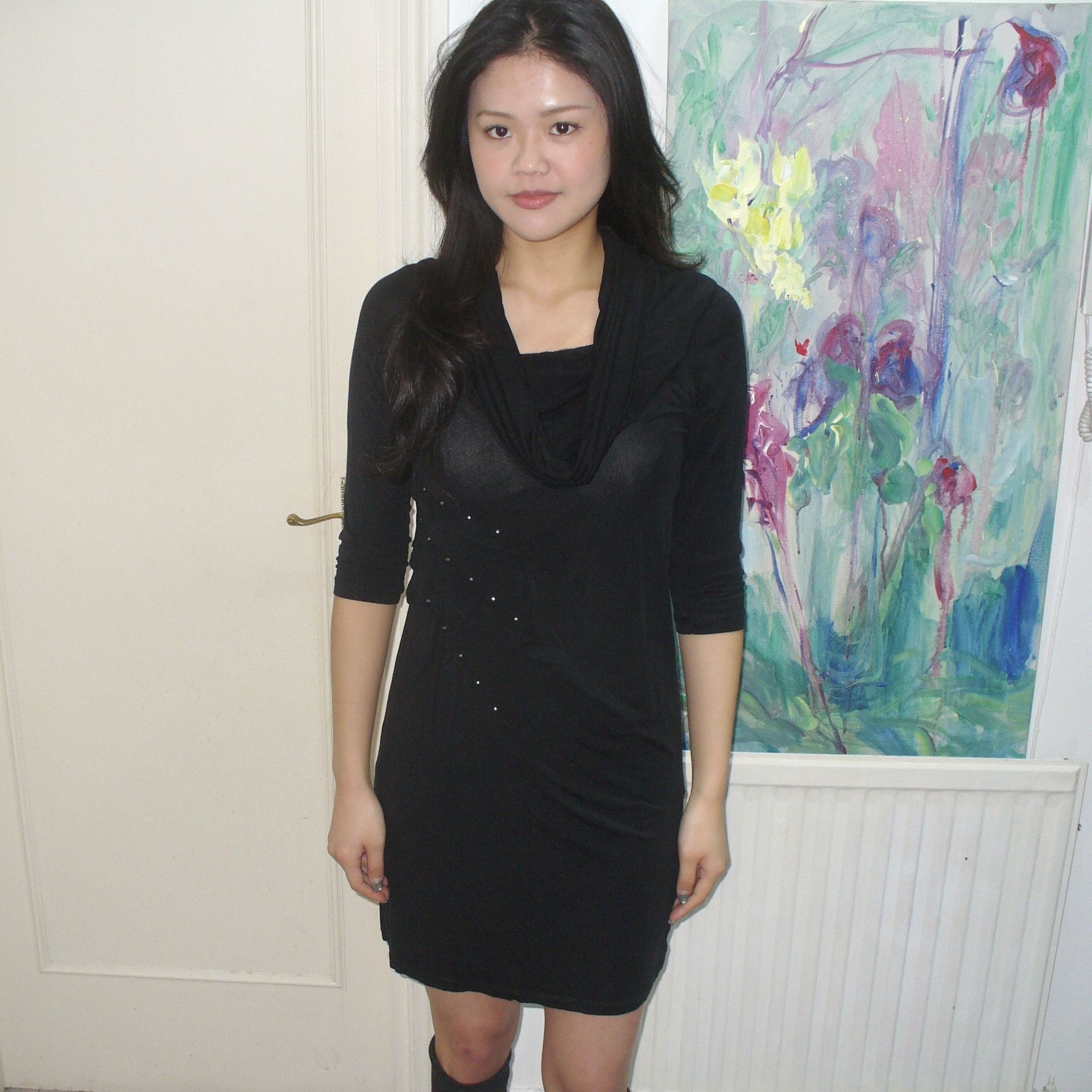 Cop Copine Cop Copine black mini dress Size S / US 4 / IT 40 - 3 Thumbnail