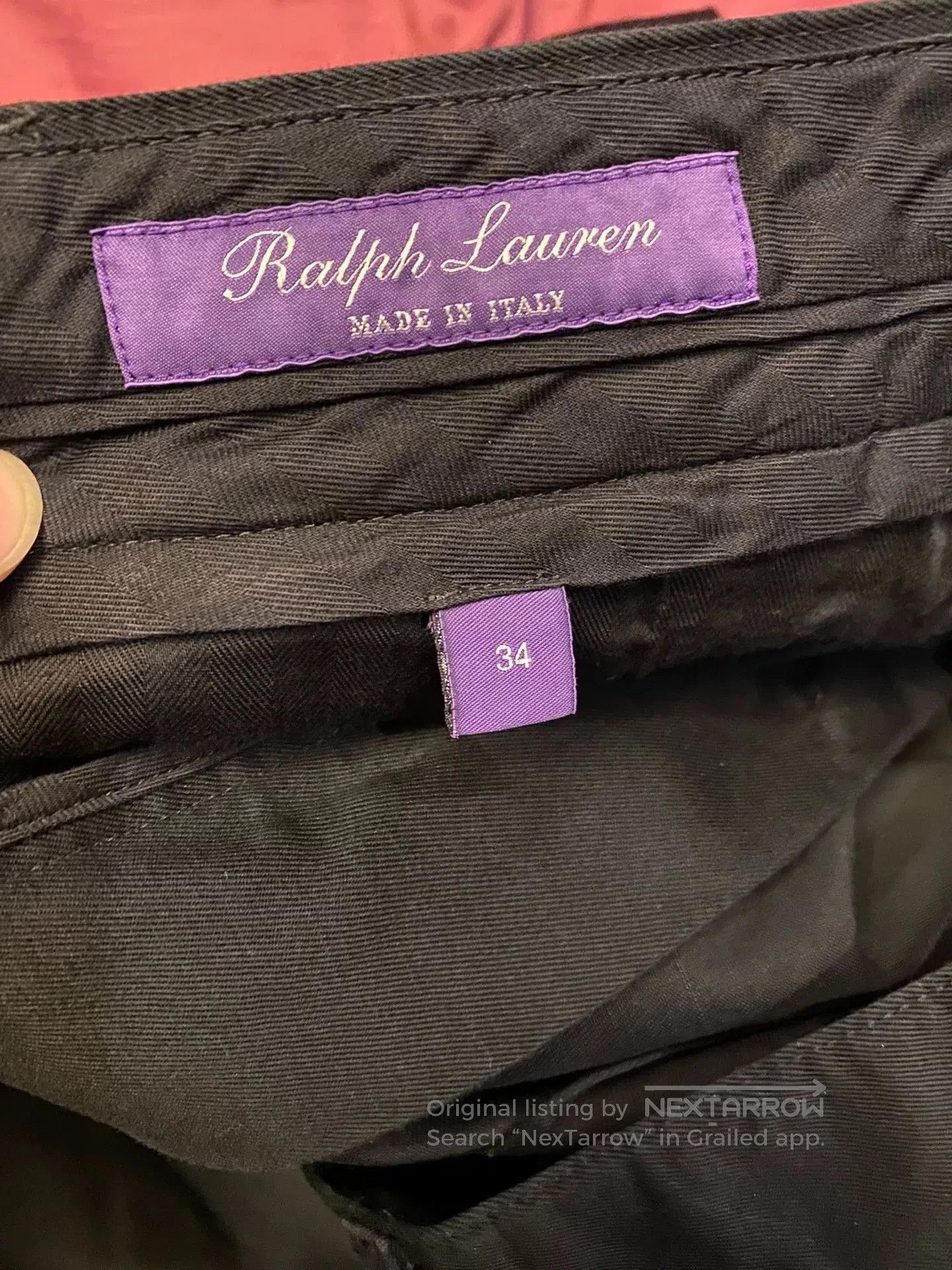 Ralph Lauren Purple Label Ralph Lauren Purple Label Linen Cotton Pants. Size US 34 / EU 50 - 6 Thumbnail