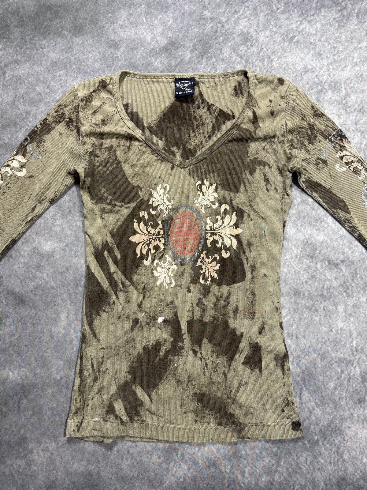 Other Y2K Vintage Sledge USA Longsleeve Affliction JPG ALP Print Size S / US 4 / IT 40 - 7 Thumbnail