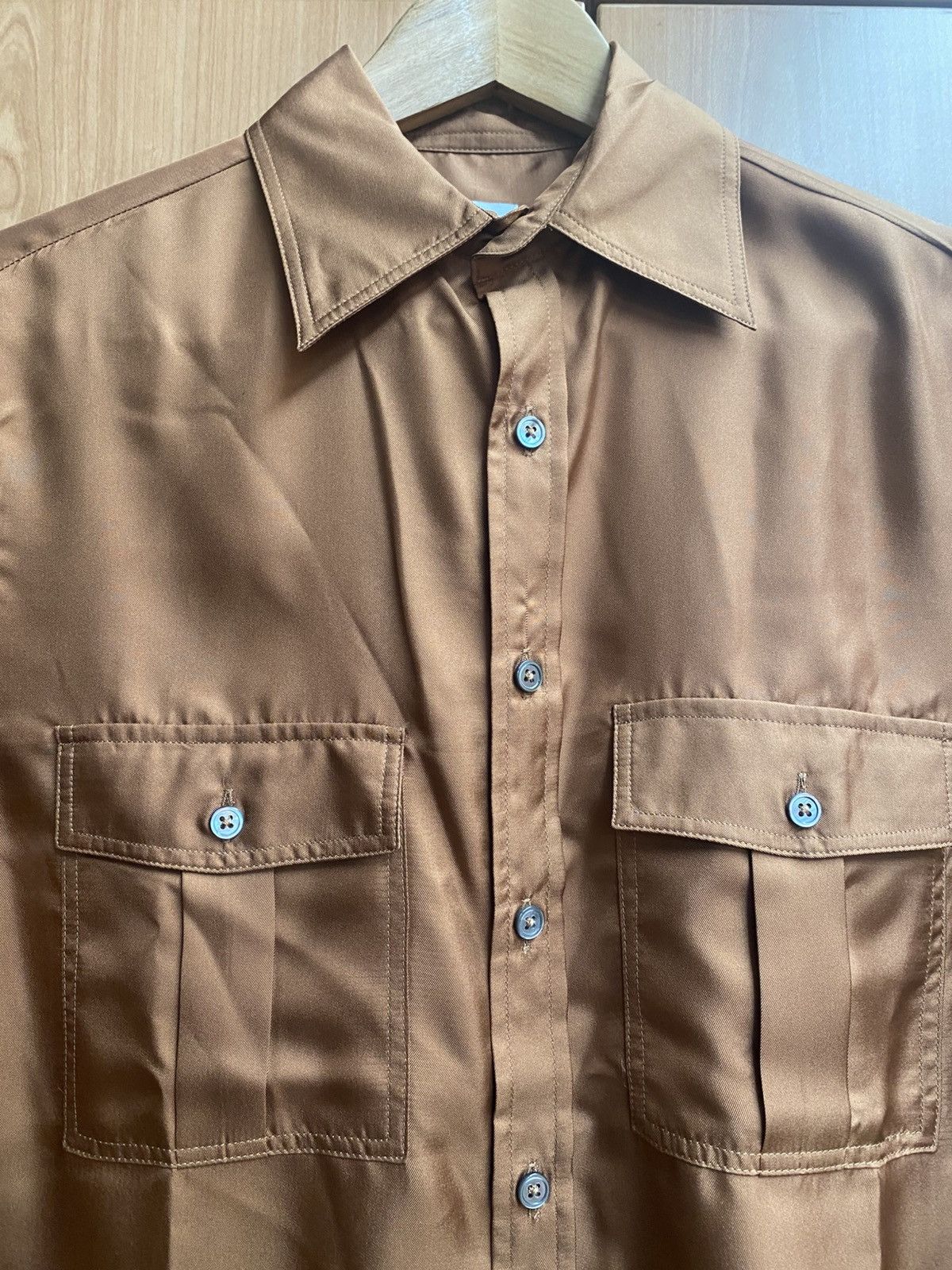 Other Seventythree Silk Shirt Long Sleeve Size S BNWT Size US S / EU 44-46 / 1 - 2 Thumbnail