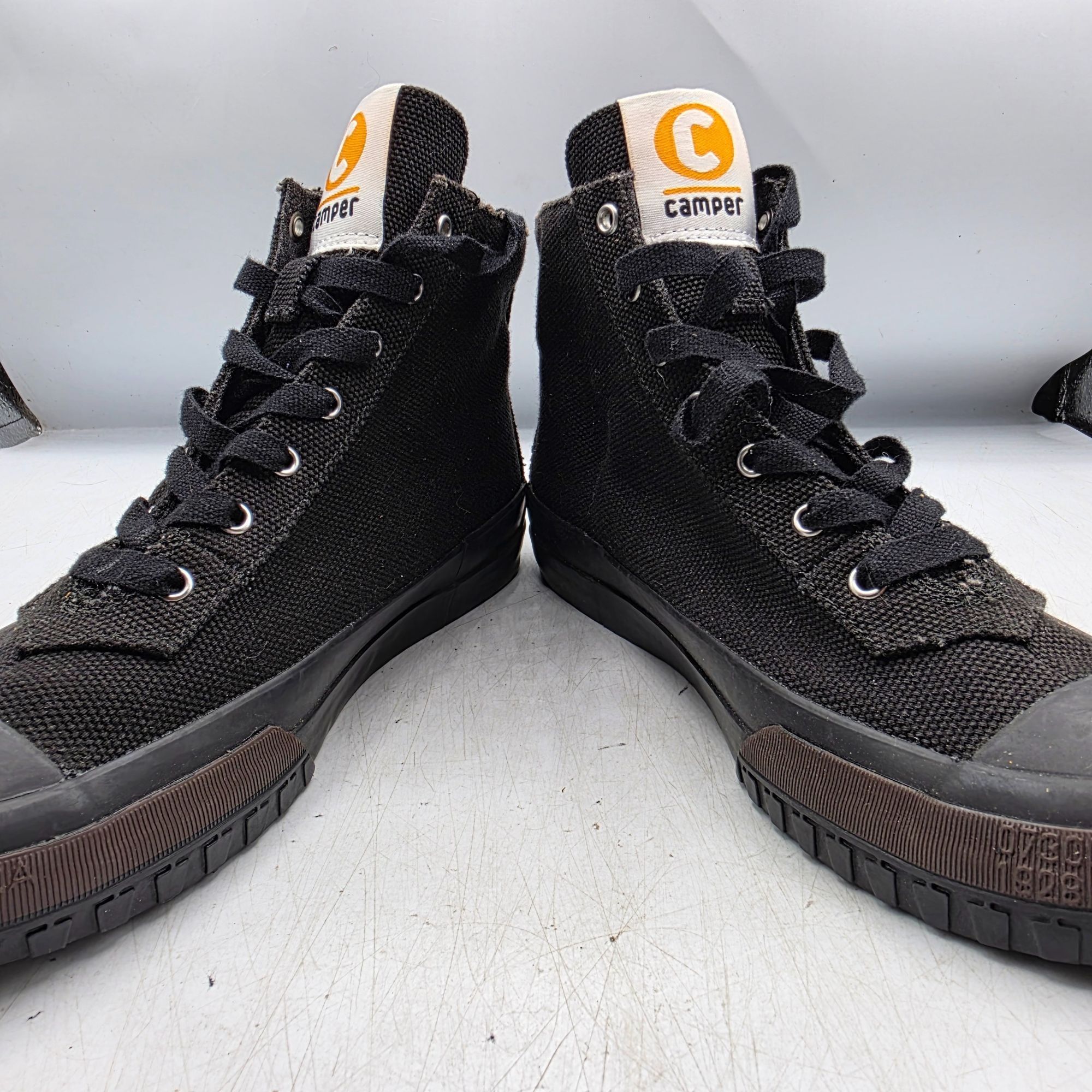 Camper Camper Chameleon 1975 Womens Size 6 Triple Black Sneaker Sho Size US 6 / IT 36 - 3 Thumbnail