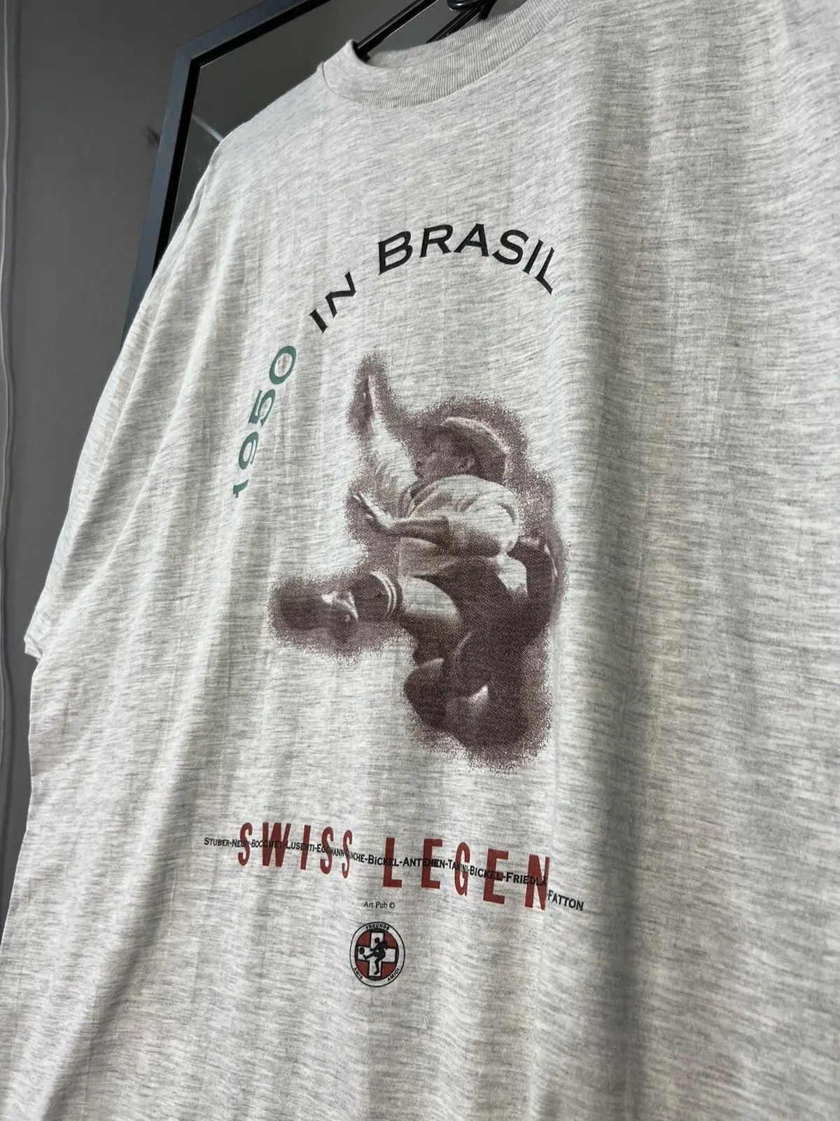 Nike × Vintage Vintage Y2K Blockcore Umbro Nike Brazil jersey centre logo Size US XL / EU 56 / 4 - 2 Thumbnail