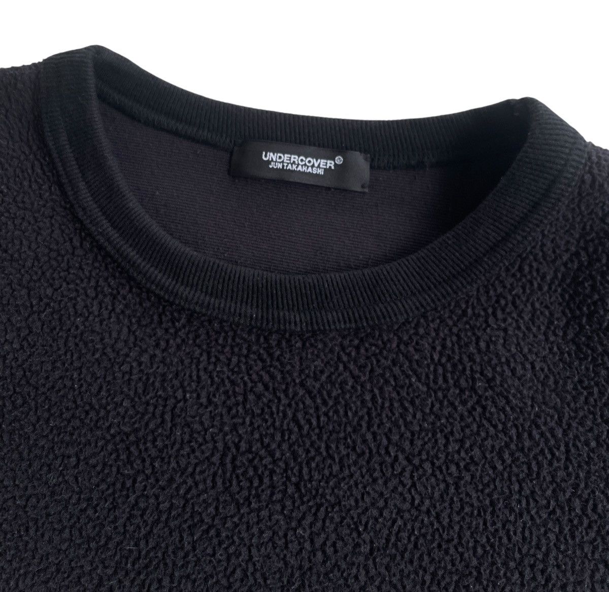 Undercover Jun Takahashi Oversized Black Fleece Polartec Shirt Size US M / EU 48-50 / 2 - 7 Thumbnail
