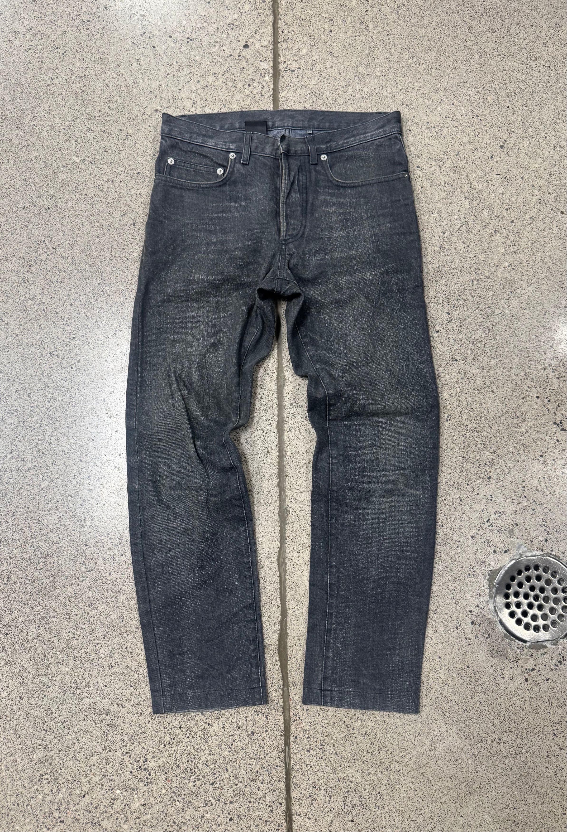 し*ー様 2010s dior homme paint skinny denim SOLD🎨 Dior Homme SS10 “Wildcat” Paint Denim Measurements