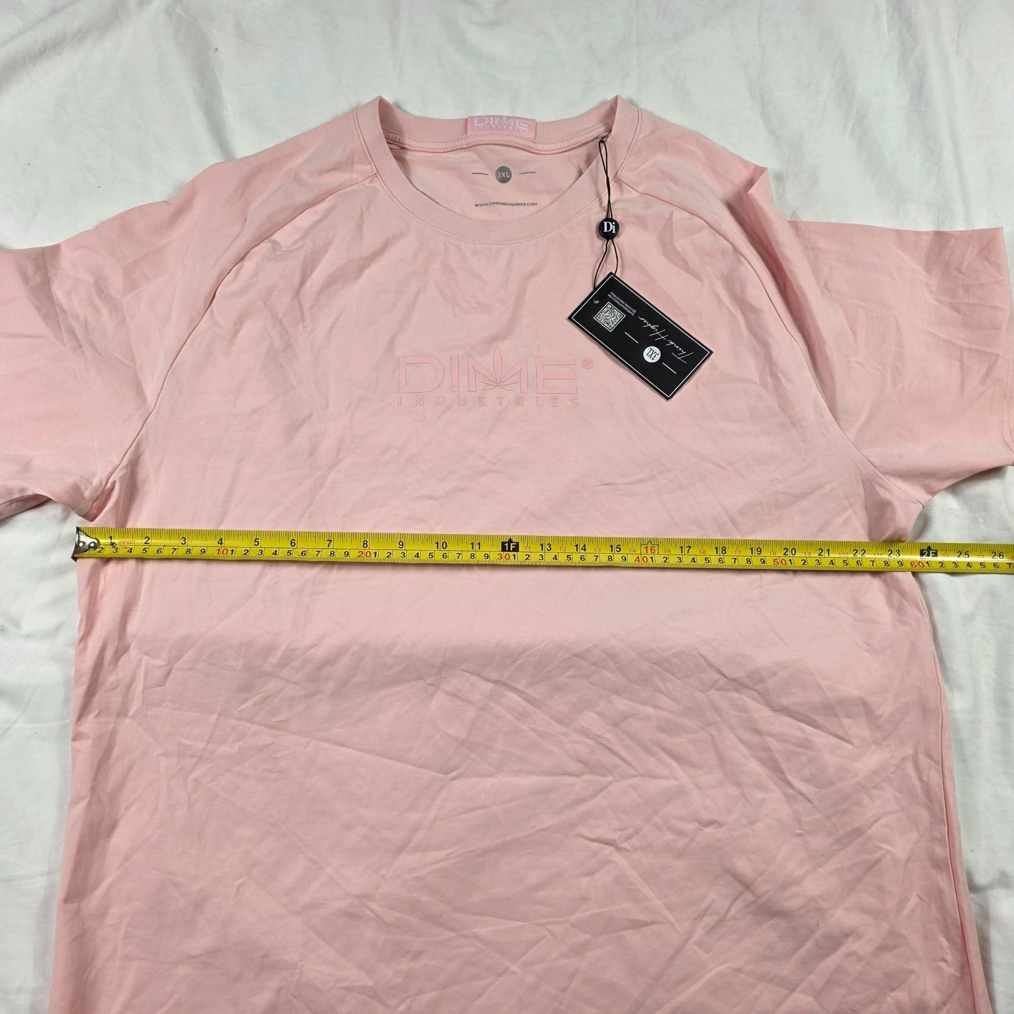 Other Dime Industries Womens 3XL Pink Crewneck T-Shirt Logo Graphi Size 3XL / US 20-22 - 8 Thumbnail