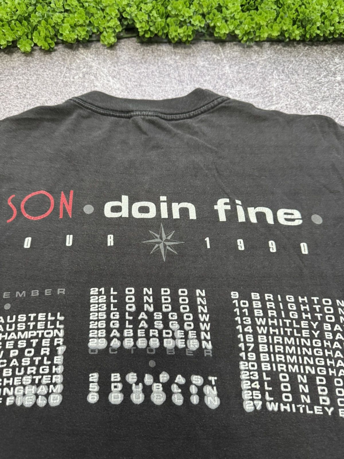 Band Tees Vintage 1990 Jason Donovan Doin Fine T Shirt Rock Band Size US L / EU 52-54 / 3 - 15 Thumbnail