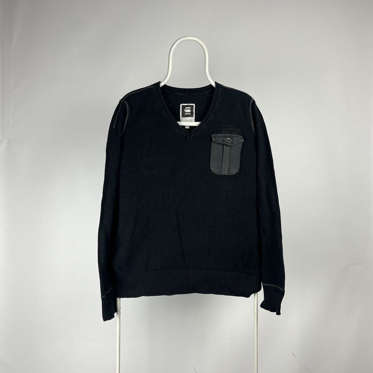 G-Star G star raw sweater v neck size Large Size US L / EU 52-54 / 3 - 1 Thumbnail