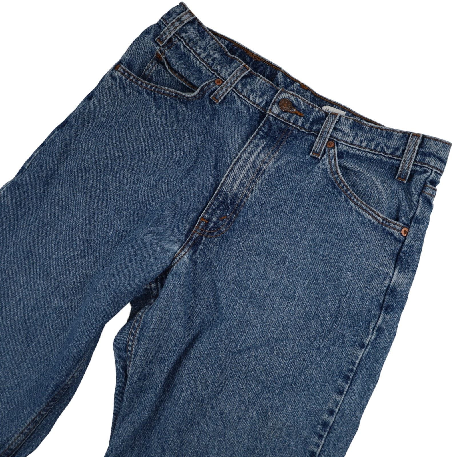 Levi's × Vintage Vintage Levis 550 Orange Tab Relaxed Denim Jeans Size US 34 / EU 50 - 2 Thumbnail