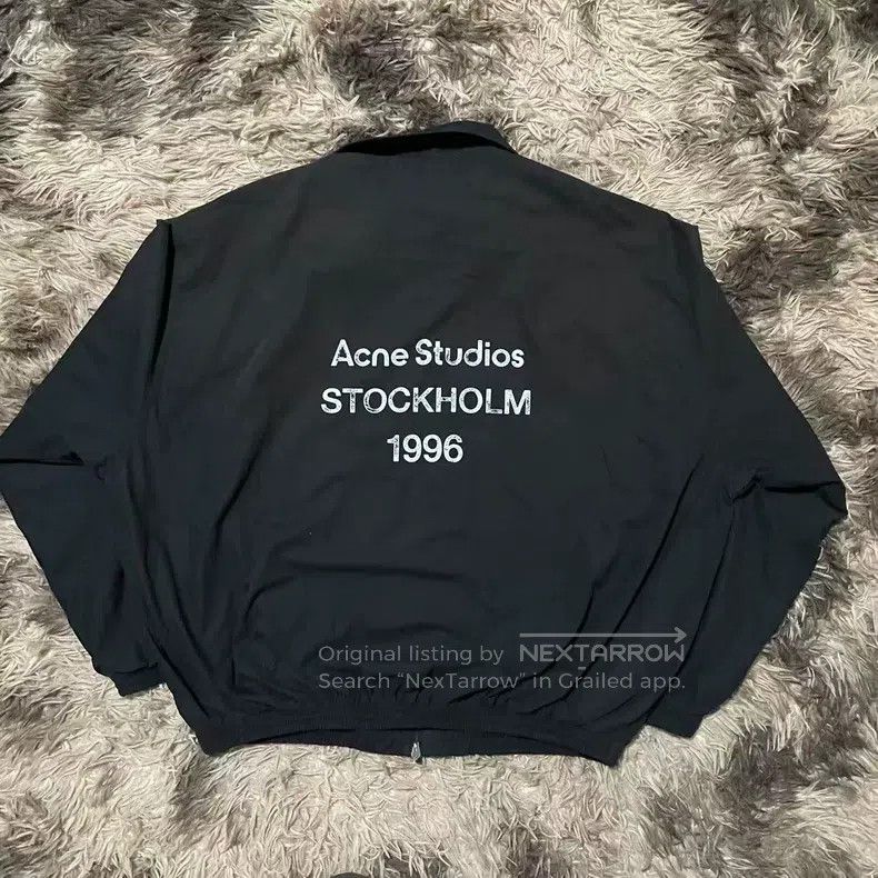Acne Studios Acne Studios 1996 Dirty Wash Distressed Jacket with Logo Z Size US S / EU 44-46 / 1 - 1 Thumbnail