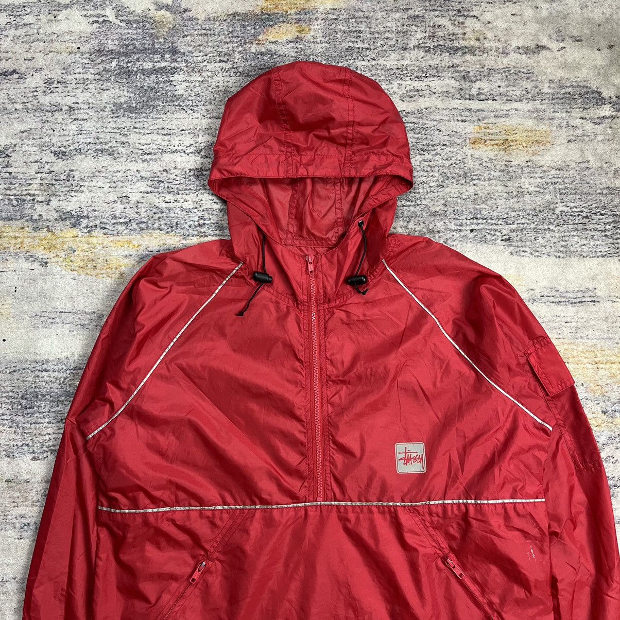 ジャケット・アウター 90s old stuusy anorak Vintage 90s Stussy anorak jacket