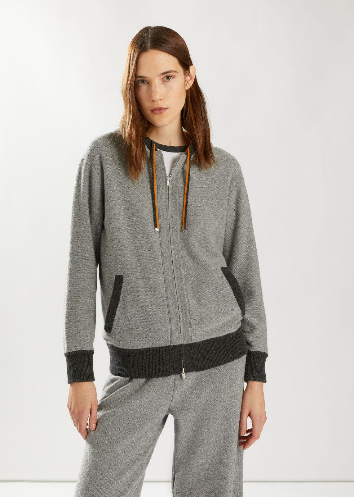 Loro Piana o1srvl11e0424 Hoodie in Grey Size L / US 10 / IT 46 - 2 Thumbnail