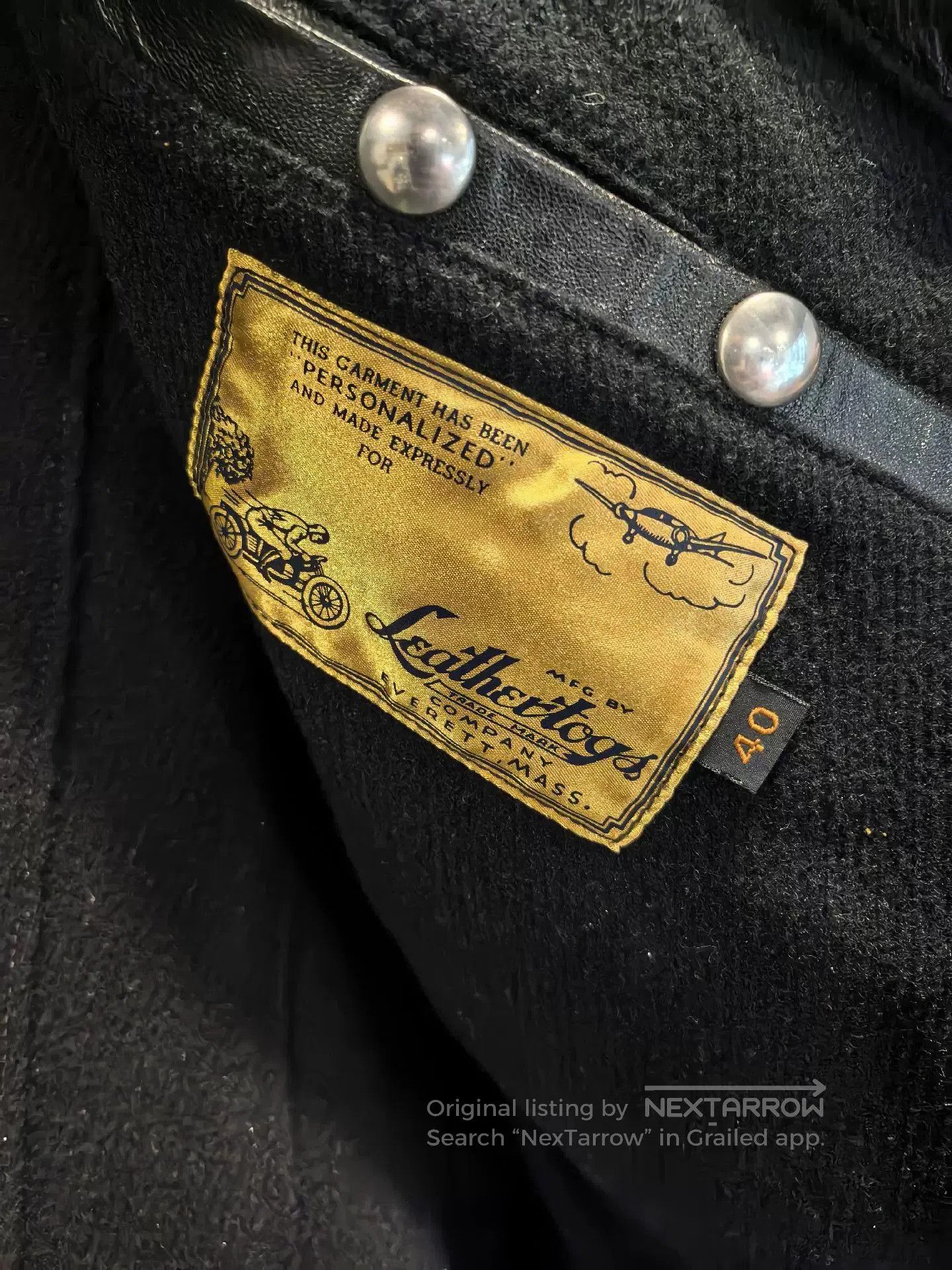 Freewheelers FREEWHEELERS CENTINELA Leather Jacket. Size US M / EU 48-50 / 2 - 3 Thumbnail