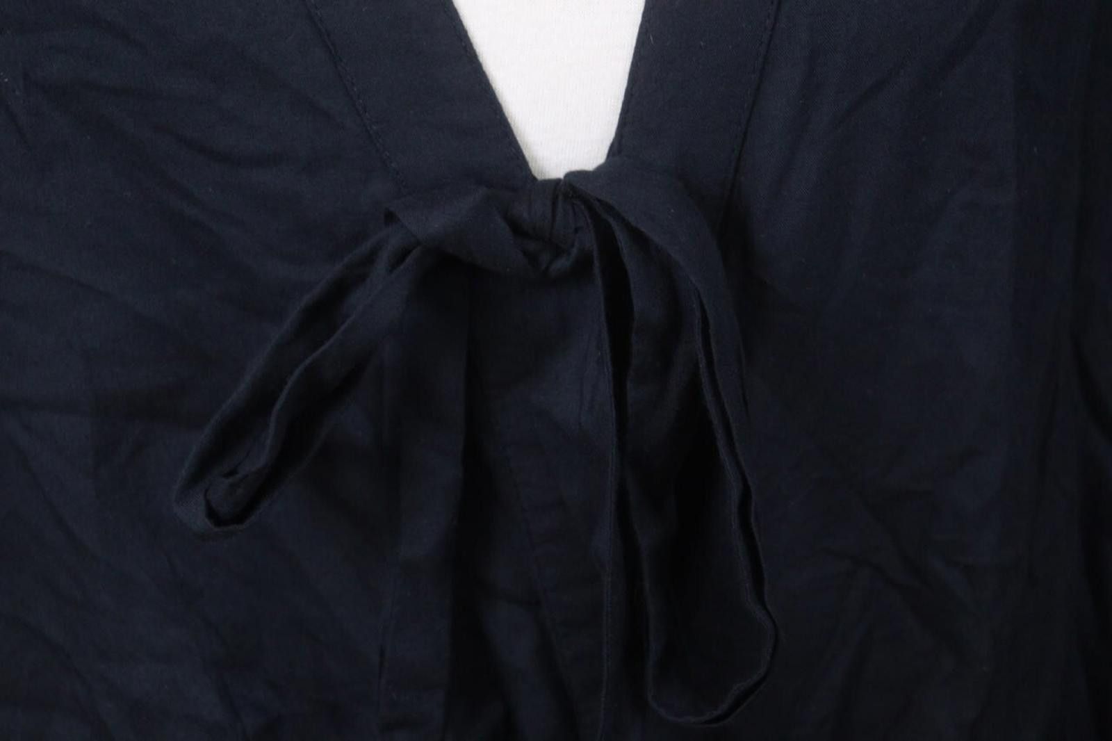 Free People Free People Navy 100%Rayon Call Me Later Bodysuit Size S Size ONE SIZE - 4 Thumbnail