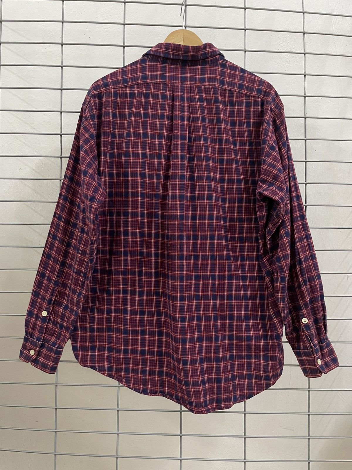 Beauty Beast × Polo Ralph Lauren × Vintage Rare And Beautiful Polo Sport Ralph Lauren Flannel Shirt Size US M / EU 48-50 / 2 - 2 Thumbnail