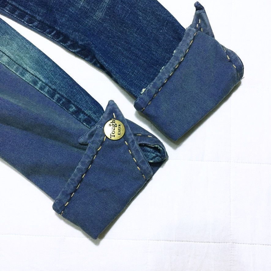 Japanese Brand Touch Jeansmith Rugged Denim Trucker Jacket Size XS / US 0-2 / IT 36-38 - 6 Thumbnail