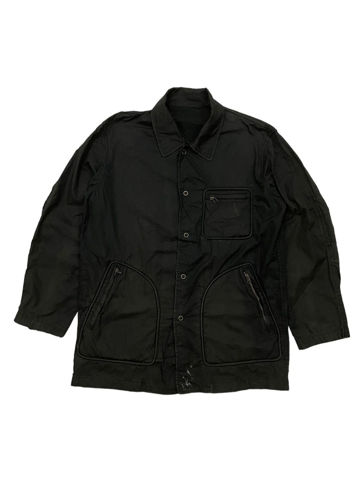 Issey Miyake × Japanese Brand × Tete Homme Tete Homme Issey Miyake Tachtical Jacket Size US L / EU 52-54 / 3 - 1 Thumbnail