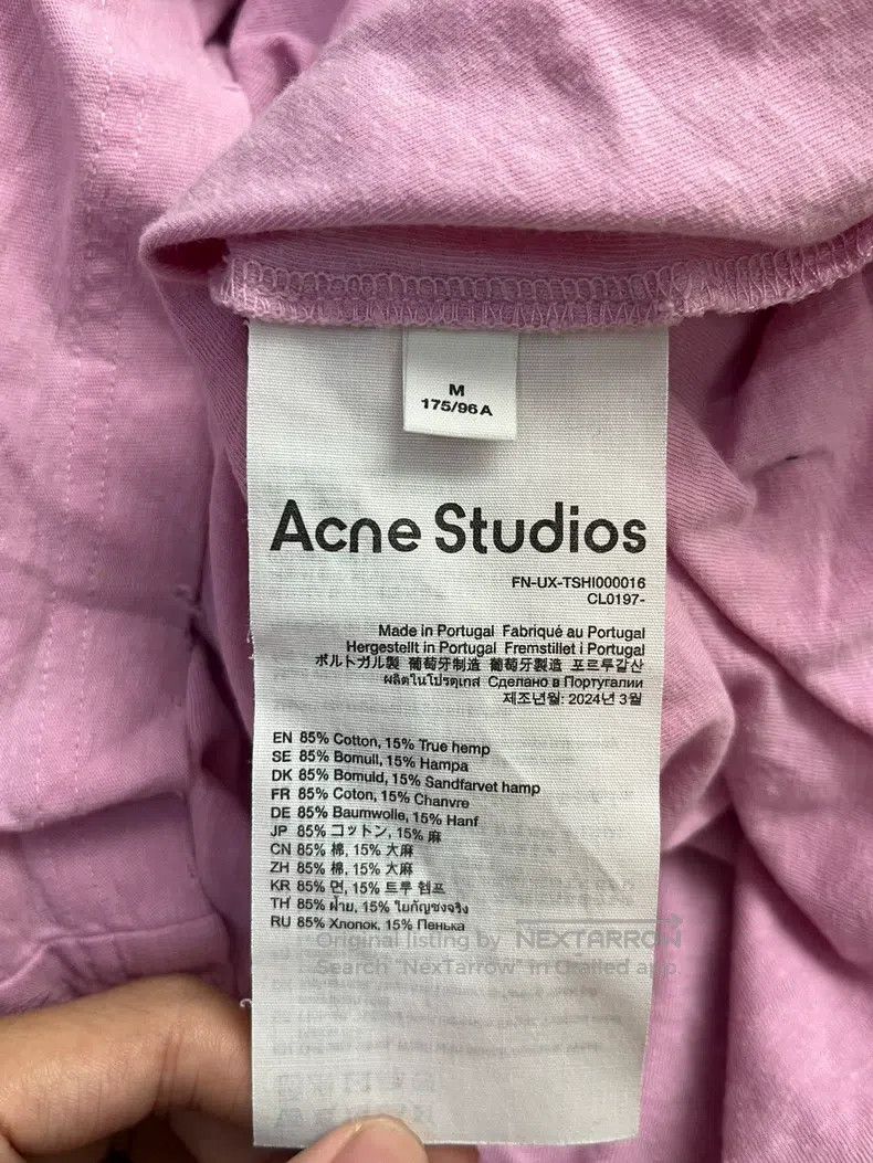 Acne Studios Acne Studios 1996 Letter Print Vintage Long Sleeve T-Shirt Size US M / EU 48-50 / 2 - 4 Thumbnail