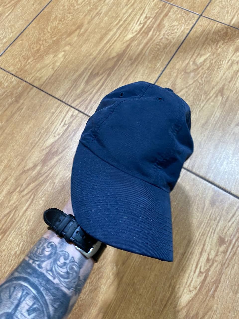 Nike Blue Hats Vintage Nike Cap Y2K metal logo streetwear Size ONE SIZE - 10 Thumbnail