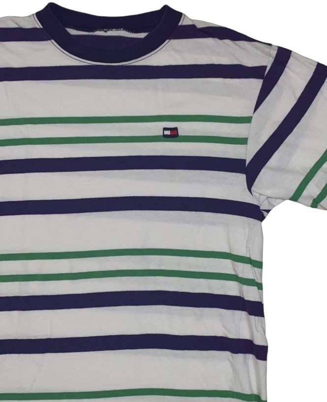 Tommy Hilfiger Tommy Hilfiger Striped T-Shirt Size M / US 6-8 / IT 42-44 - 2 Thumbnail