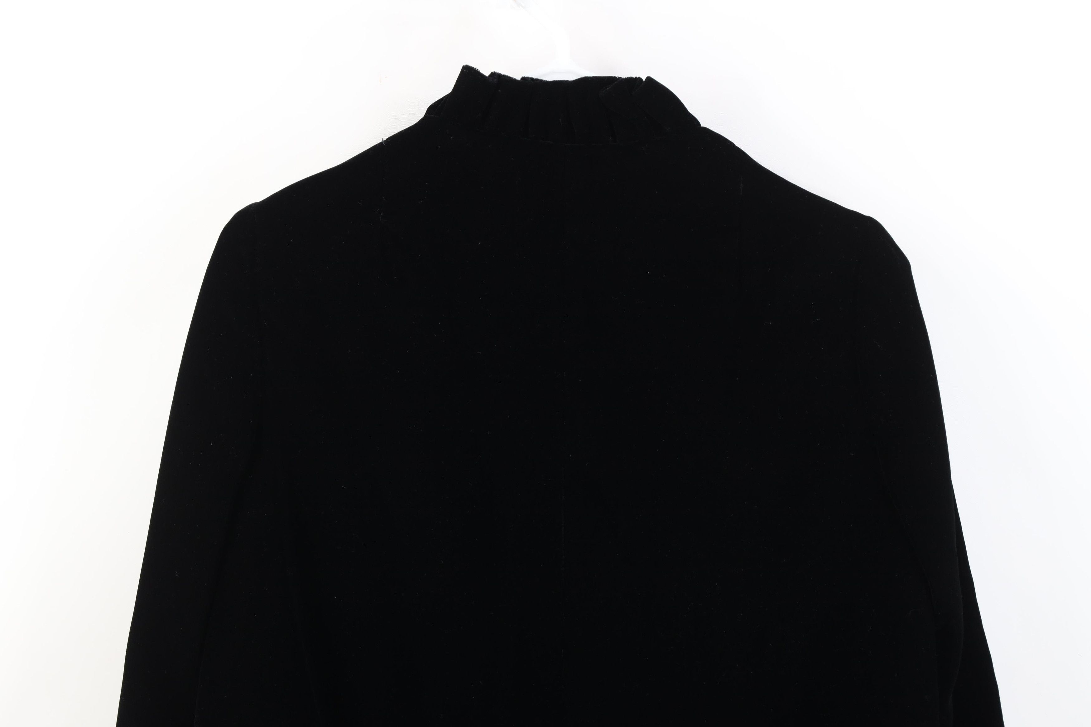 Vintage Vintage 60s 70s Streetwear Sleeve Ruffled Velvet Jacket USA Size S / US 4 / IT 40 - 13 Thumbnail