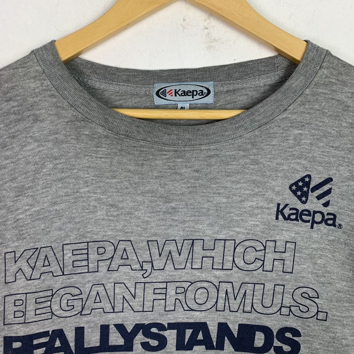 Japanese Brand × Kappa × Vintage Vintage Kaepa Oversized Sweatshirt Size US XXL / EU 58 / 5 - 2 Thumbnail
