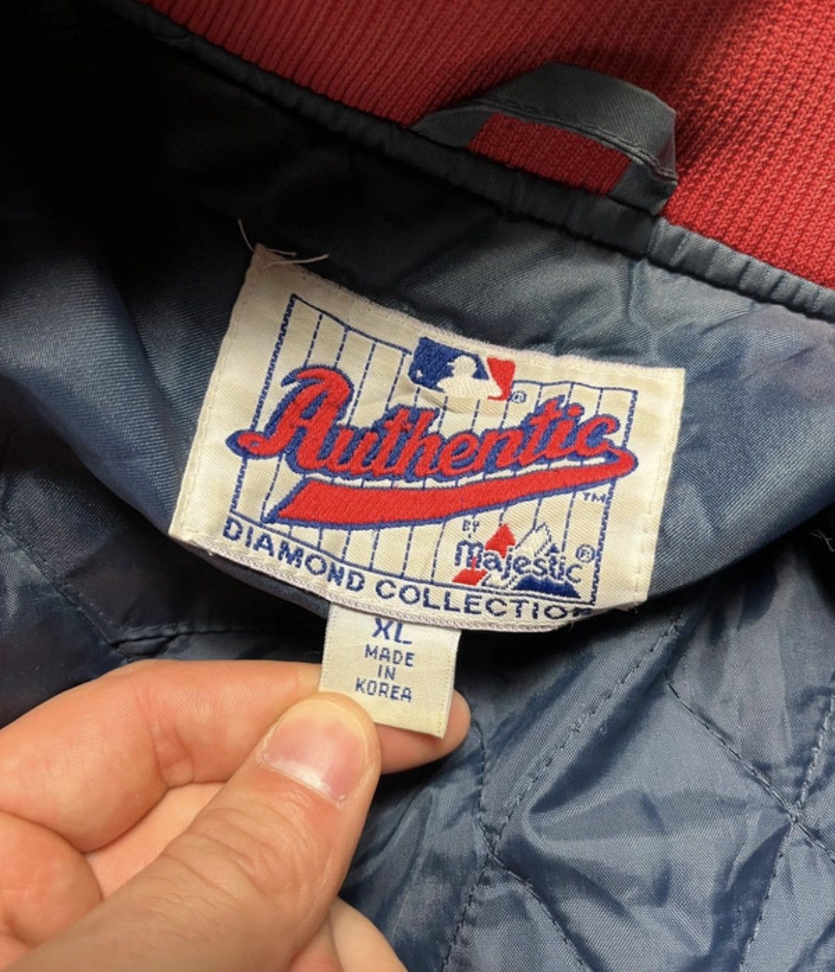 Majestic Veste MLB Cleveland Indians Majestic Authentic 90s Size US XL / EU 56 / 4 - 15 Thumbnail