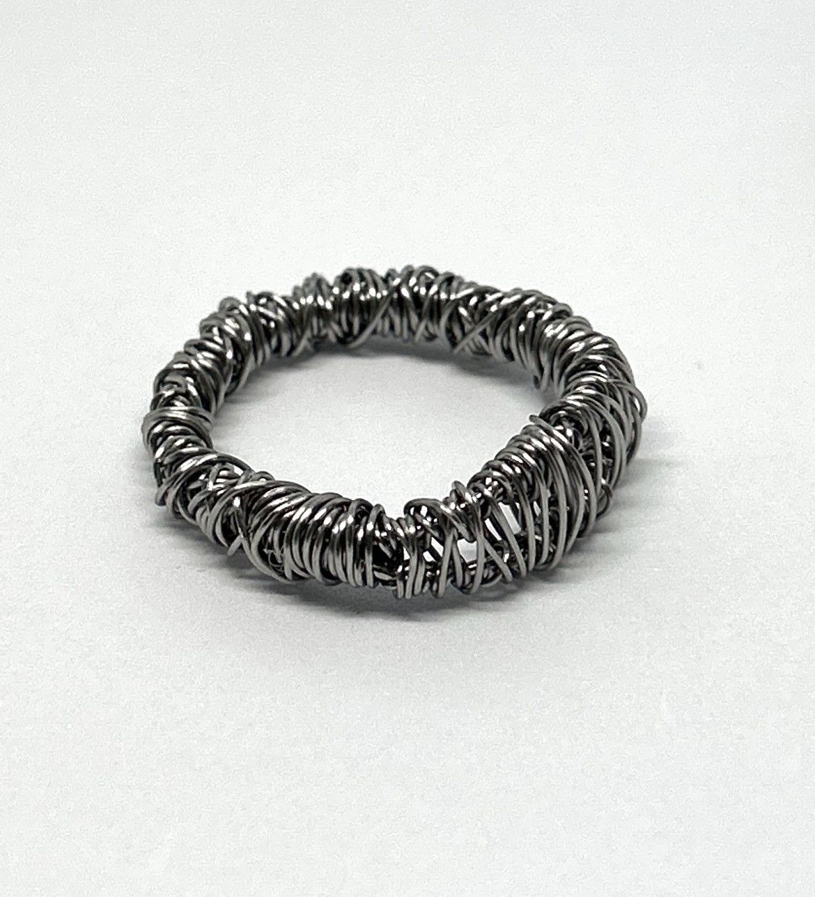 Seditionaries Handmade Raw Stainless Steel Ring Size ONE SIZE - 2 Thumbnail